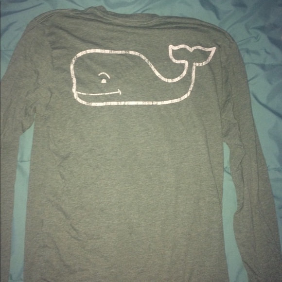 army green vineyard vines long sleeve! - Picture 2 of 2